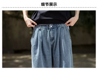 Men's Jeans Hip Hop Streetwear Skateboard Neutral Denim Trousers Men Jeans Wide Leg Denim Cargo Jean Pants Loose Straight Baggy