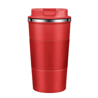Stainless Steel Insulated Cup 12.85/17.25oz Double-layer Leak-Proof Travel Mug For Outdoor Sports Car Use Portable Vacuum Bottle