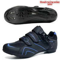 SPD Road Cycling Shoes Shock Absorption And Durable,Suitable For Racing On Long-Distance Roads,MTB Mountain Off-Road Riding Unis