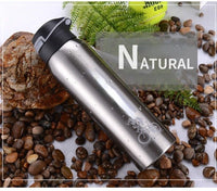 1PC Stainless Steel Sports Insulated Water Cup Outdoor Mountaineering Drinking Water Bottle Business Gift Bicycle Accessories