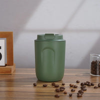 Insulated Water Bottle Thermal Coffee Travel Mug Tumbler Cup Stainless Steel Vacuum Insulated Thermos Flasks Leakproof Drinkware