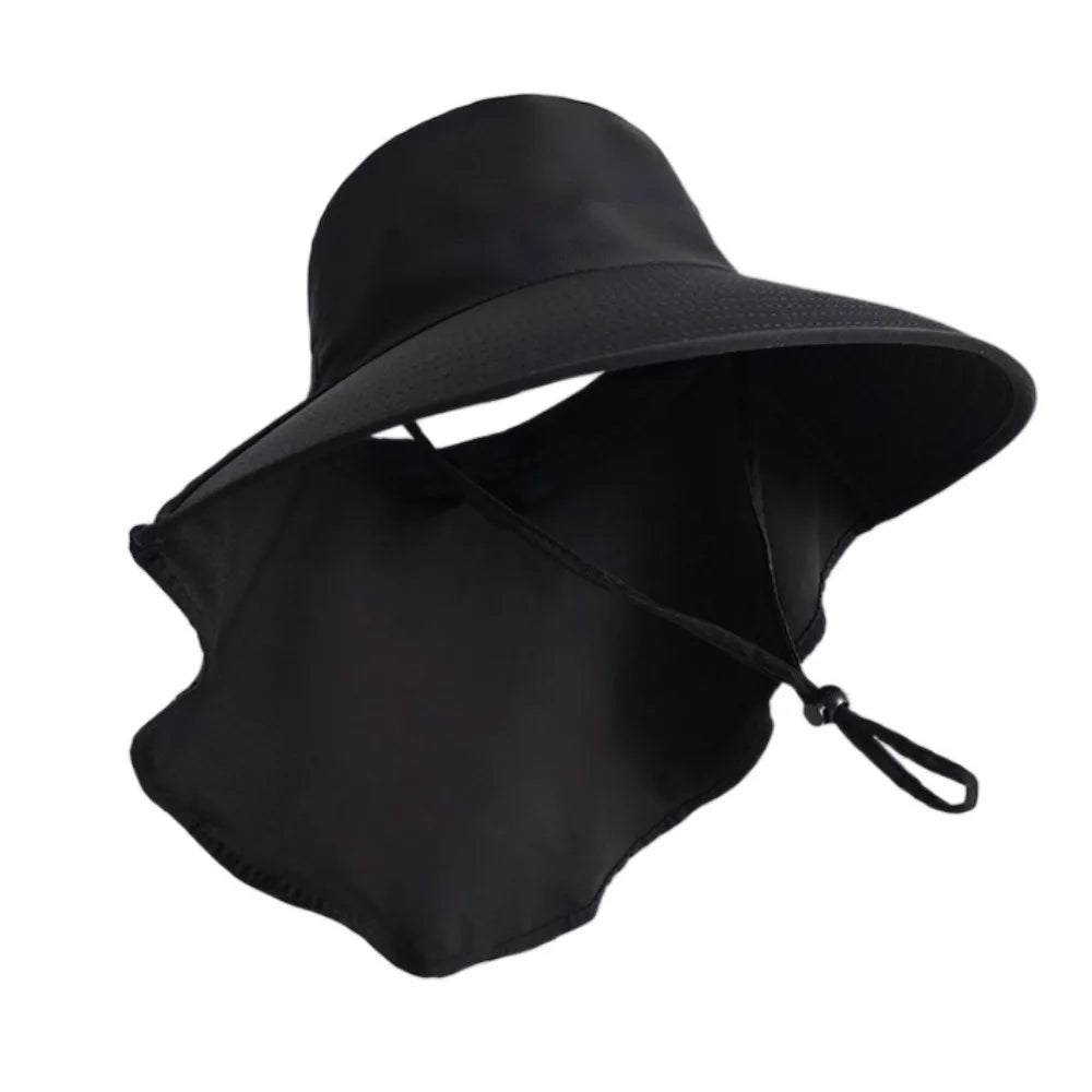 Fashion Anti-UV Wide Brim Sun Hat 50+ UPF Foldable Sun Protection Hat Outdoor Travel Women Bucket Hats Outdoor Sport