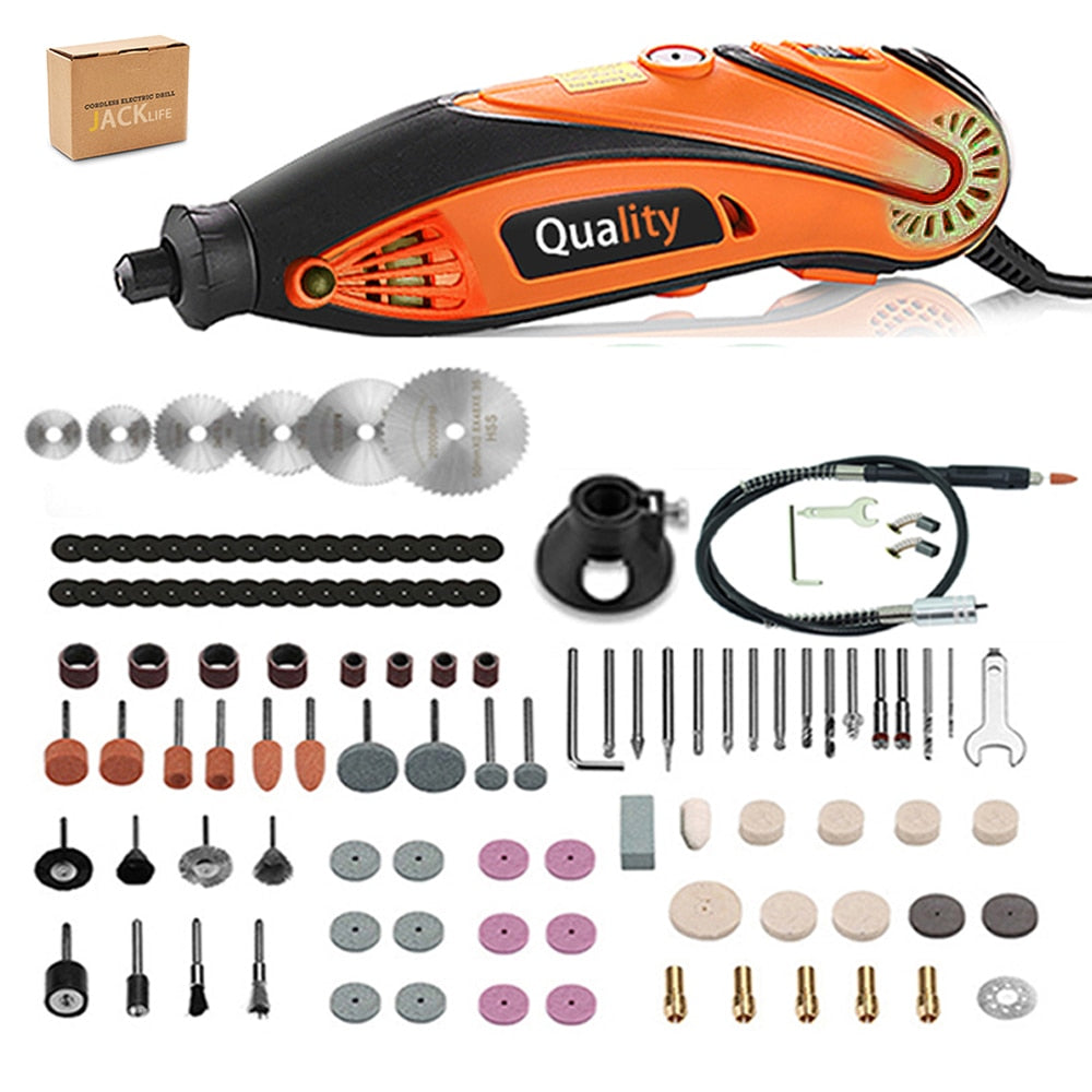 110V 220V Power Tools Electric Mini Drill Die Grinder Engraver Polisher with Rotary Tools Set Kit  For  3000 4000