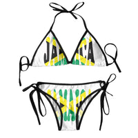 Sexy Brazilian Thong Bikini Mujer Swimwear Women 2023 Jamaica Flag Summer Beachwear