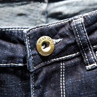 2025 New Ripped Jeans Men Slim-fit Denim Pants Cotton Korean Style Fashion Elasticity Versatile Blue Black Men's Clothing