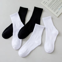 Brand Men Cotton Socks New Style White Socks Men Soft Breathable Sports Long socks Summer Winter for Male Socks Plus Size 6.5-11