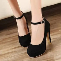 2023 Woman Pumps Autumn Thick Heel Shoes Ol High-heeled Shoes Female The Trend of Ultra High Heels Female Shoes