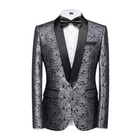 2026 New Men's Dark Brown Suit Jacket, Wedding Business Dress Coat, Slim Blazers, Costume, Asian Size, M-5XL, 6XL