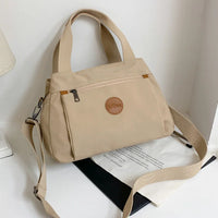 Fashionable Casual Women's Handbag, Ladies' Hand-Held Shoulder Crossbody Bag, Large Capacity Multi-Layered Bag for Daily Travel