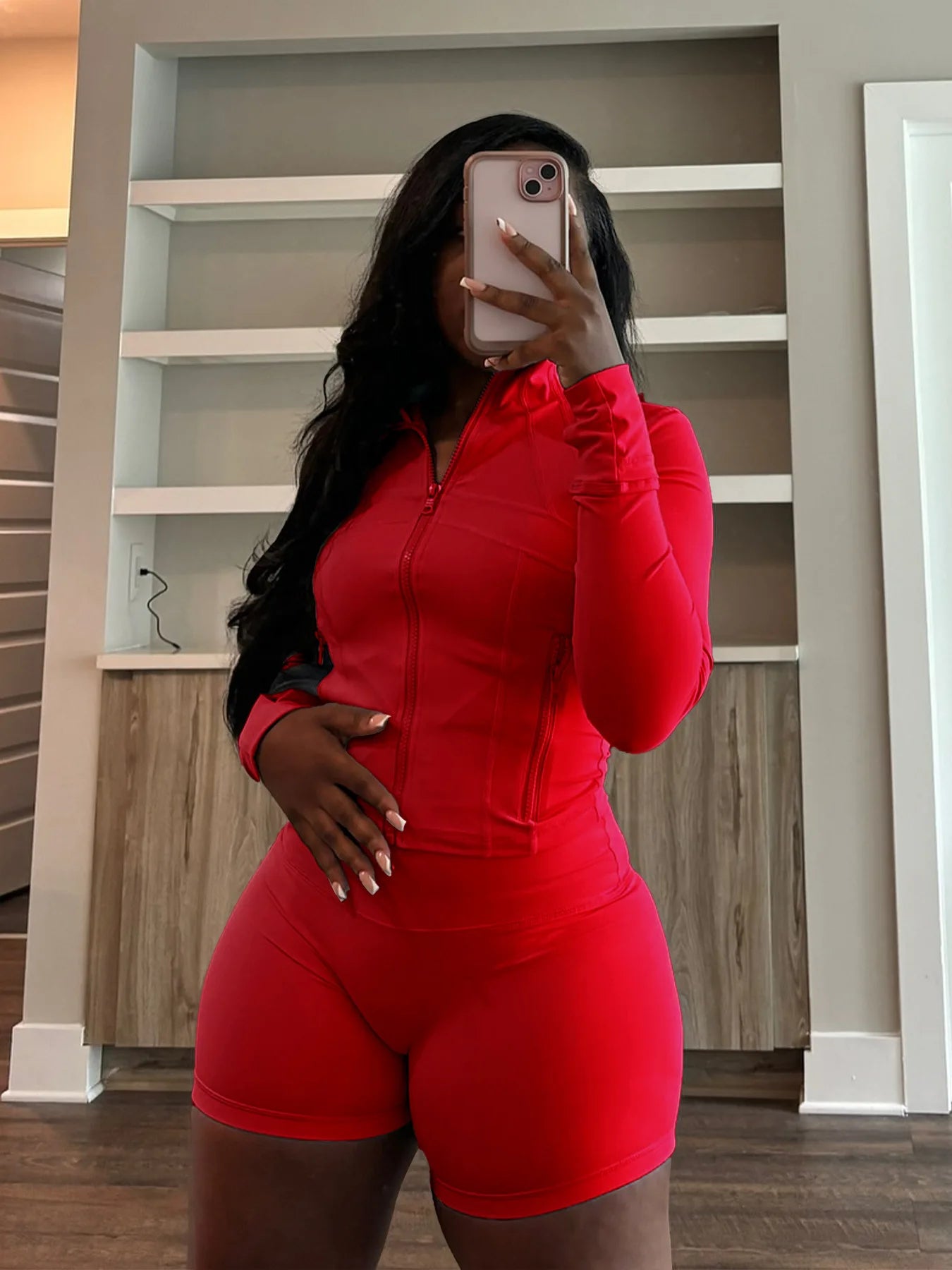 Sporty Shorts Outfit Set Sexy Women Skinny Two Pieces Club Matching Set Casual Tracksuit