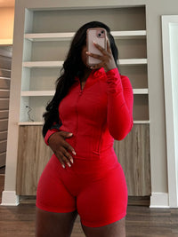 Sporty Shorts Outfit Set Sexy Women Skinny Two Pieces Club Matching Set Casual Tracksuit