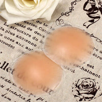 1Pairs Round Silicon Chest Cover Reusable Women Breast Petals Lift Nipple Cover Lift Tape Bra Pads Invisible Bra Chest Paste