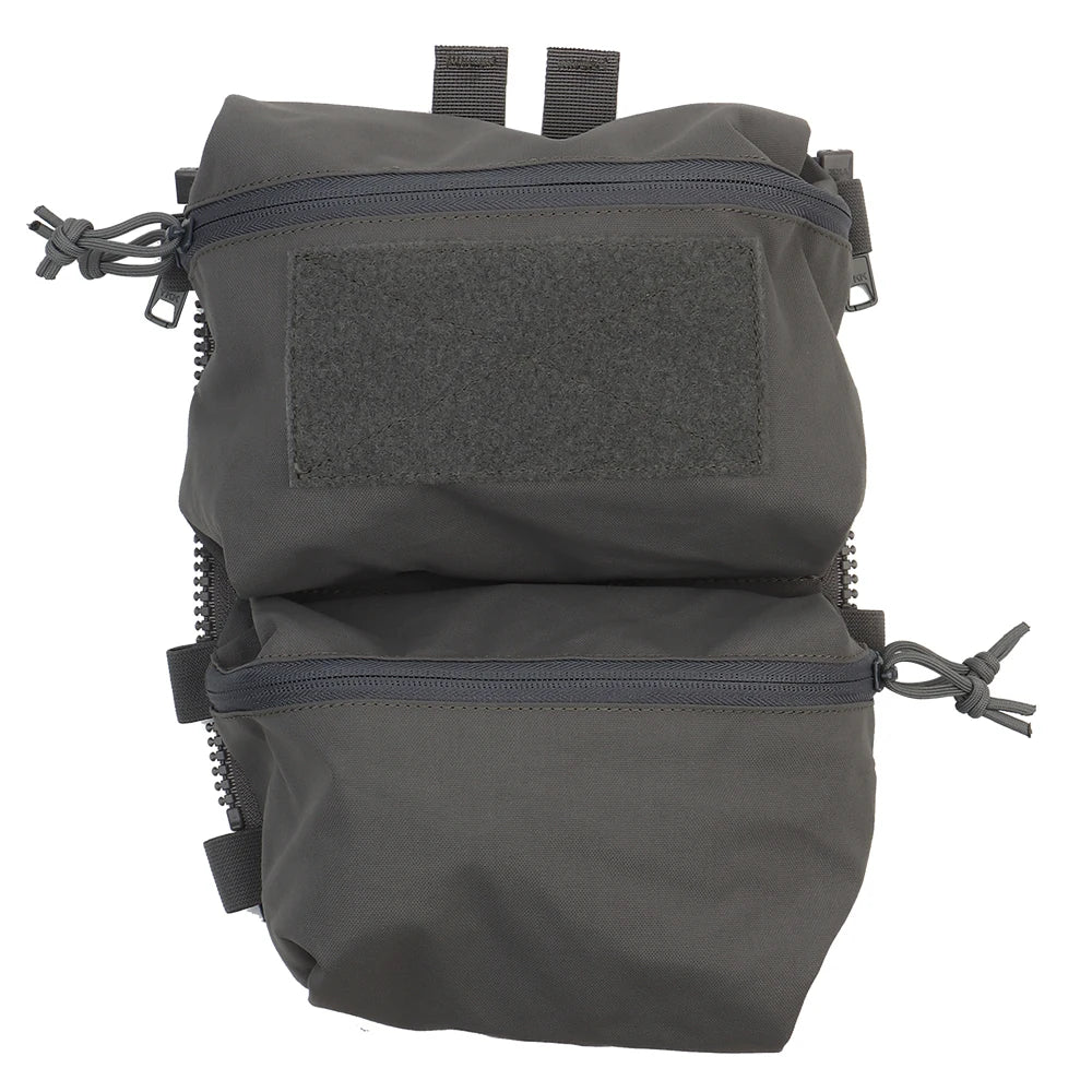 V5 FCPC Tactical Vest Backplate Supplement Sub-package Militar Airsoft Hunting Vest Plate Carrier Mag Double Sundries Pouch