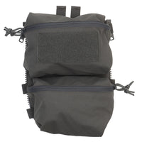 V5 FCPC Tactical Vest Backplate Supplement Sub-package Militar Airsoft Hunting Vest Plate Carrier Mag Double Sundries Pouch