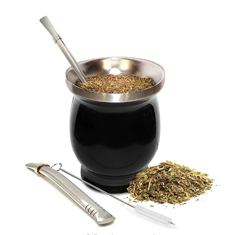 A36T-Stainless Steel Tea Cup Tea Cup Set For Insulated Straw Cup Insulated Simple Cup Durable Pink
