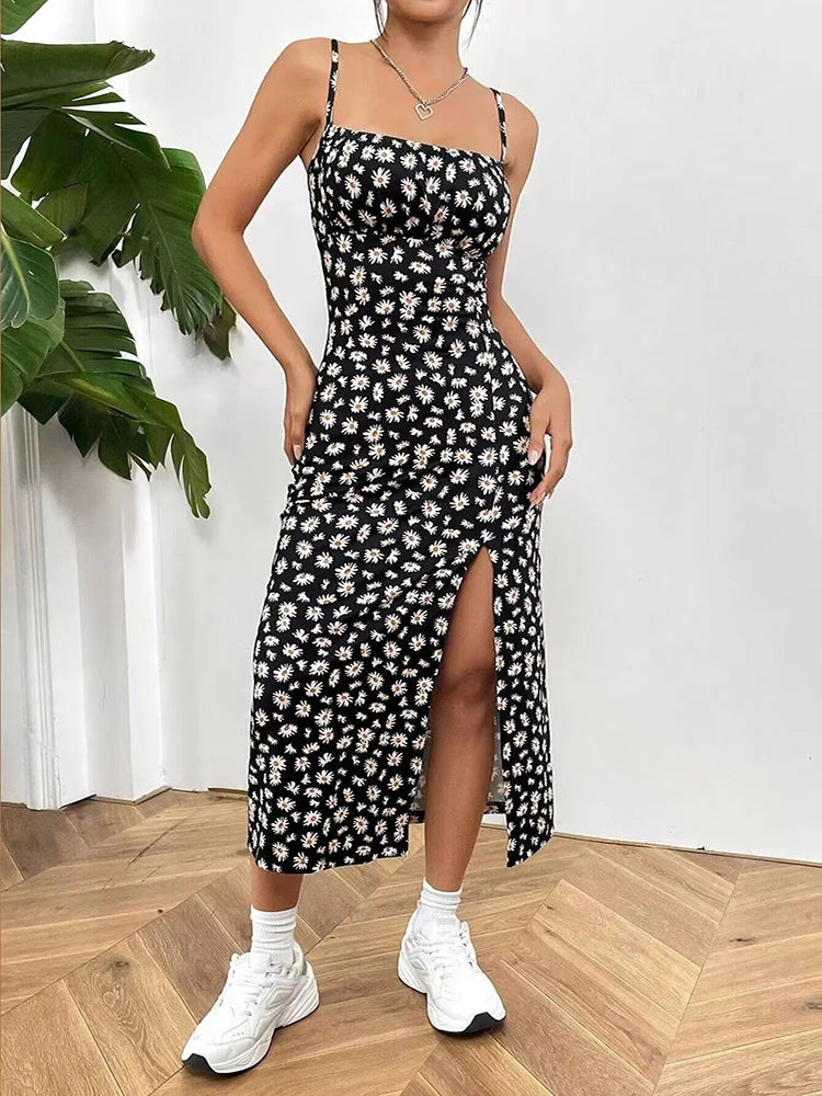 Summer Sexy Sleeveless Halter Dress For Women,Long Dresses,Women Clothing,Dress Women,Green Dresses