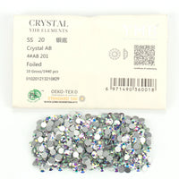 YHB 101-133Cold Fixation Crystal Cristales Flatback Silver Back Non Hotfix Rhinestones For Bags Shoes Garment Phone DIY Nail Art