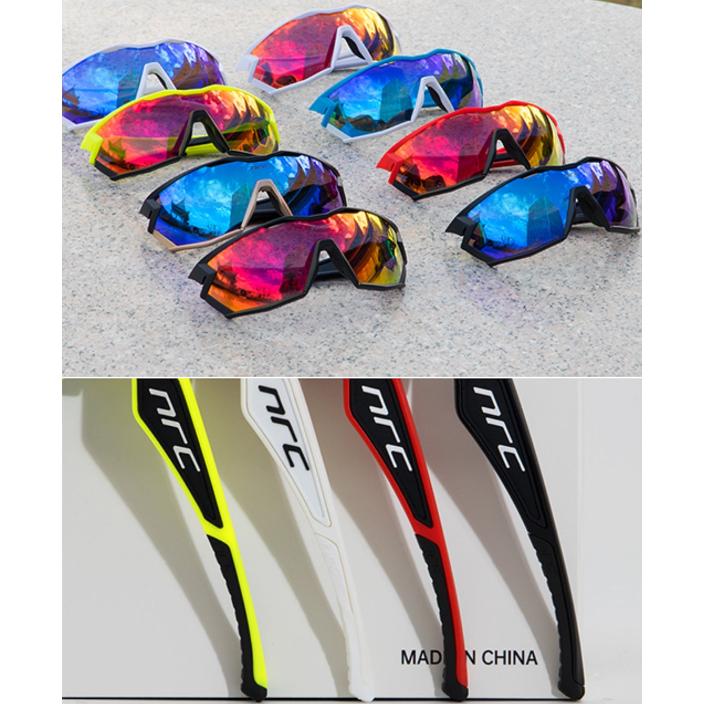 2023 NRC P-Ride Photochromic Cycling Glasses man Mountain Bike Bicycle Sport Cycling Sunglasses