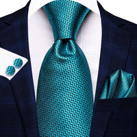 Hi-Tie Blue Business Solid 100% Silk Men's Tie NeckTie 8.5cm Ties for Men Formal Luxury Wedding High Quality Gravata