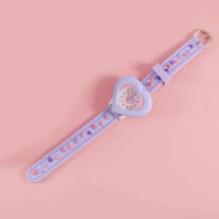 New Love Children's Student 3D Quartz Watch Learn To Recognize The Time Send Gifts Silicone Cute Personalized Children's Watch