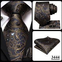 Hi-Tie Blue Business Solid 100% Silk Men's Tie NeckTie 8.5cm Ties for Men Formal Luxury Wedding High Quality Gravata