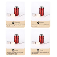 304 Stainless Steel Stew Beaker, Large Capacity Insulated Cup, Portable Student Office Worker Insulated Lunch Box.