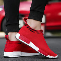 Men's Slip on Sock Sneakers 38-47 Super Light Breathable Mens Shoes Men Walking Jogging Shoes Men Sneakers Casual Shoes for Men