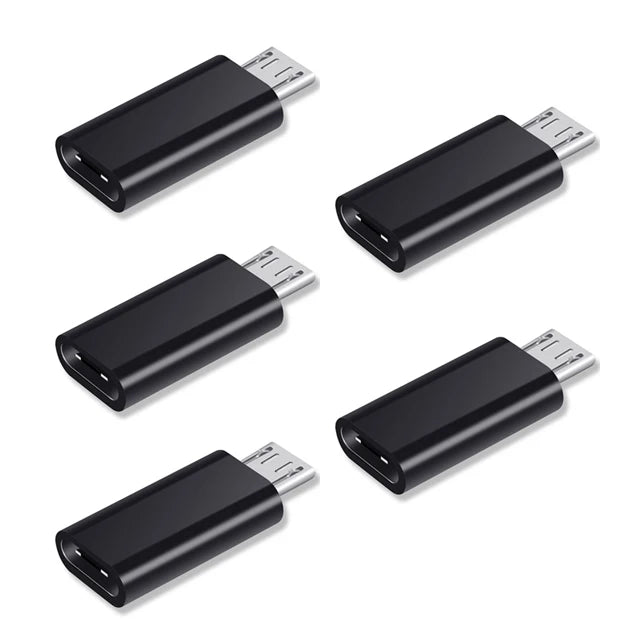 Micro USB Male To Type C Female Adapter USB-C Charger Converter Connector for Xiaomi Huawei Redmi Android Adapter