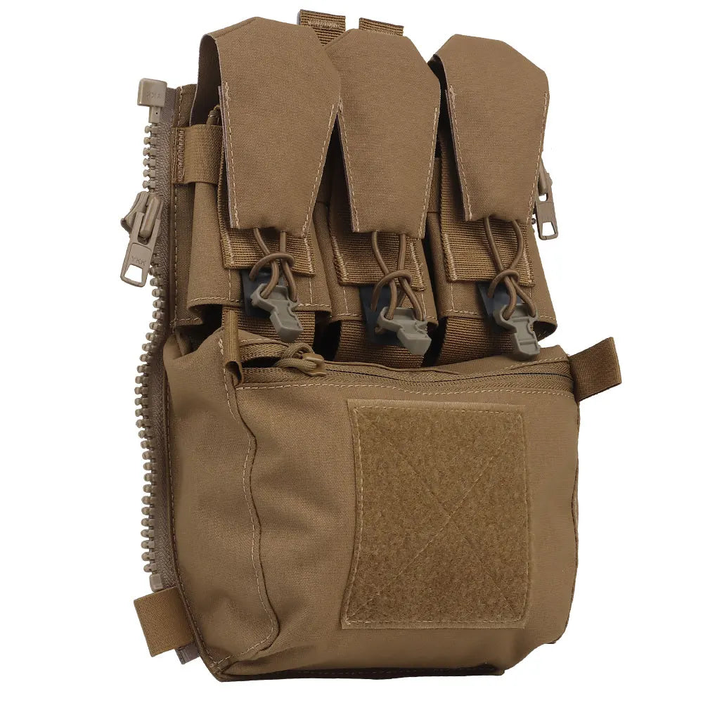 V5 FCPC Tactical Vest Backplate Supplement Sub-package Airsoft Triple Magazine Bags Hunting Vest Plate Carrier Accessories