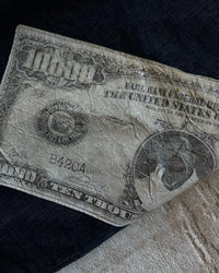 Harajuku Money Print Streetwear Jeans High Waist Wide Trouser Black Pants Streetwear Men Hip Hop Women Embroider Y2k Baggy Jeans