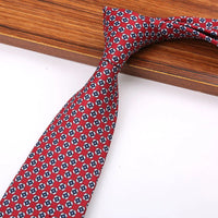 New 8CM Printing Ties For Men Necktie Paisley Floral Designer Scarf Tie For Groom Business Wedding Party