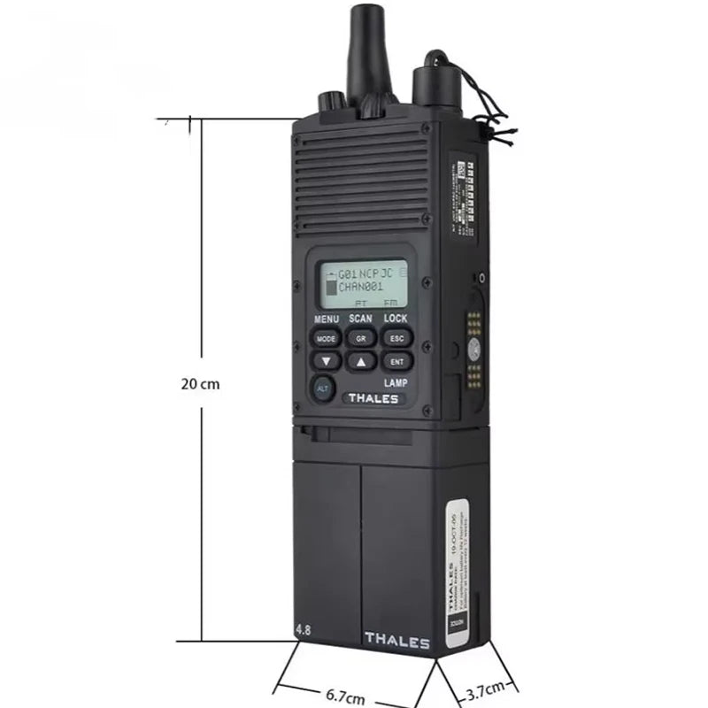 WADSN Tactical Military Softair Army Radio PRC-148 PRC 152 Dummy Radio Case Antenna Package Talkie Walkie PRC 148 PRC152 Cosplay