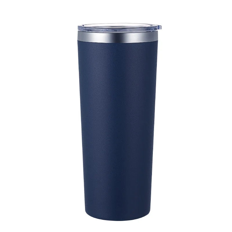 Steel Double Wall Coffee Mug 12oz 22oz Water Drinking Mug 350ml 650ml Insulated Thermos Office Car Vacuum Flask