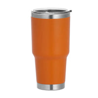 Custom Logo 30 oz Insulated Stainless Steel Coffee Tumbler Travel Mug Water Cup with Leak- Proof Lid Vacuum Insulated Tumbler