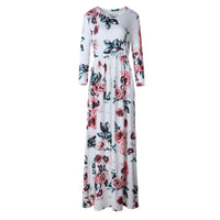 Summer Maxi Dress Women 2022 Pink Floral Print Boho Beach Dress Ladies Evening Party Long Dress Sundress Vestidos de festa 3XL