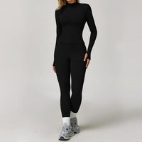 2/3PCS Yoga Suit Sports Set Gym Set Women Tracksuit Running Workout Clothes Long Sleeve Sports Bra Athletic Wear Yoga Clothing
