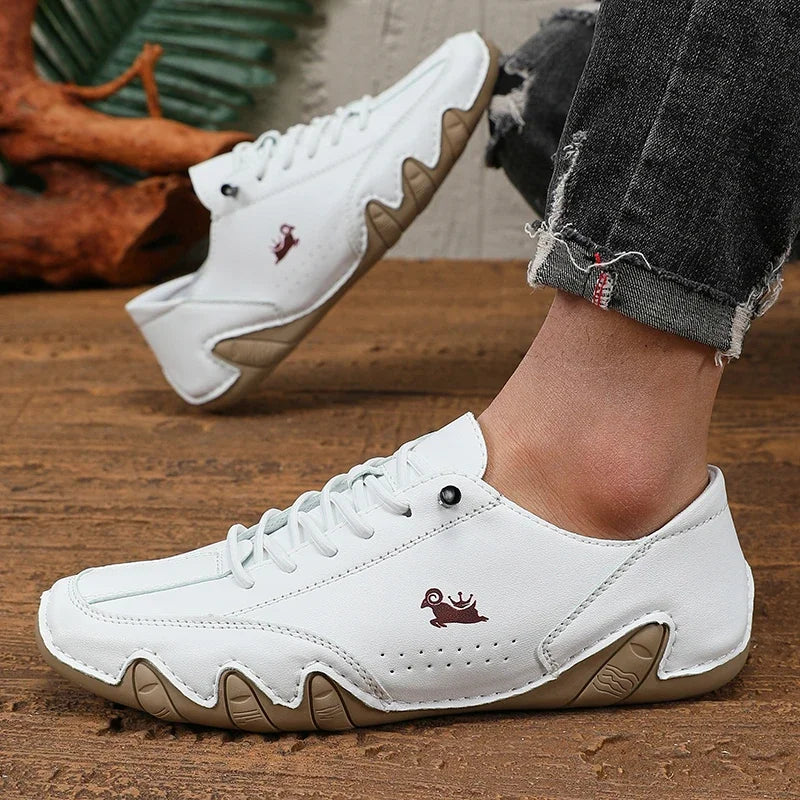 Durable Men's Running Shoes - Stylish High Top Design Women's Hiking Upper and Comfortable Rubber Sole Suitable for All Seasons