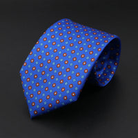 New High Quality Soft Silk Ties 51Colors Fashion 7.5cm Geometric Pattern Necktie For Men Wedding Business Meeting Suit Gravata