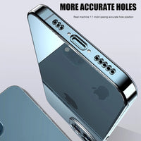 Clear Phone Case For iPhone 12 13 Pro Max Mini Case Silicone Soft Cover For iPhone 11 14 Pro XS Max XR X 8 7 6s Plus Back Cover