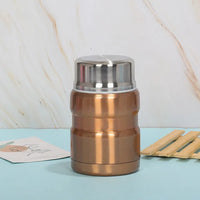 Stainless Steel Insulation Lunch Box Soup with Spoon Containers Thermo Mug Thermo Cup 500ML 750ML Vacuum Flasks Thermosbeker