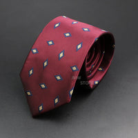 New Design Wedding Men Tie Green Wine Red Paisley Flower Animal Neckties Men Business Dropshipping Groom Collar Accessories Gift