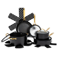 Thyme & Table Non-Stick Pots and Pans 12-Piece Cookware Set pots and pans set  cooking pots set