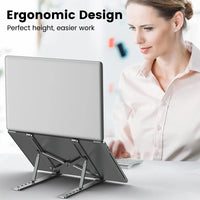 Portable Laptop Stand Notebook Stands Adjustable Ergonomic Laptop Support Base Holder for Macbook Computer Accessories Bracket