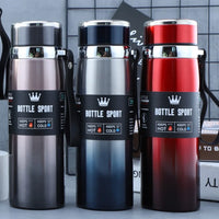 316 Stainless Steel Insulated Cup with Straps, Popular Outdoor Sports and Home Gift Customized Insulated Water Bottle