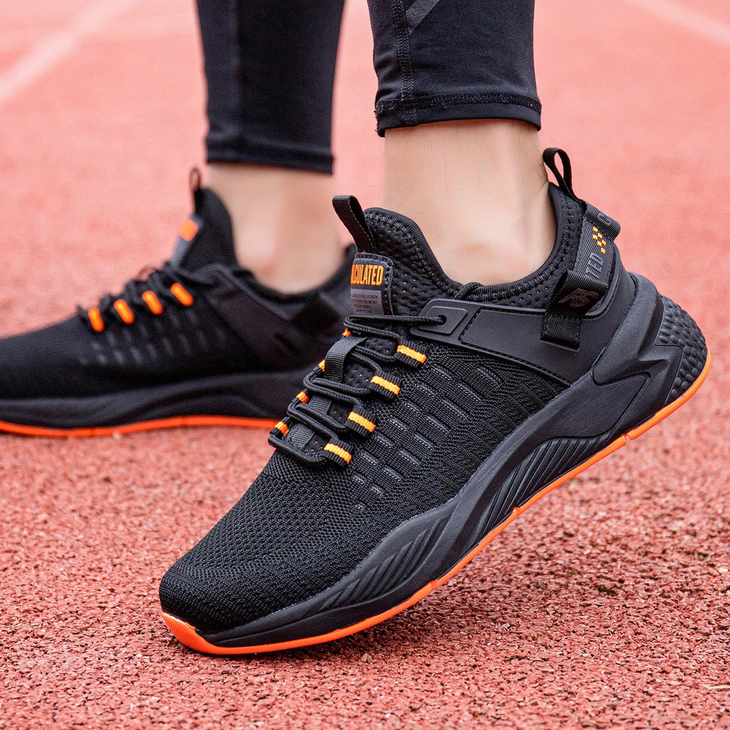 Baasploa Running Shoes Men Fashion Training Shoes Breathable Lightweight Sneakers Non-Slip Track Tennis Walking Shoes