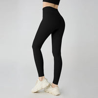 Summer Hot Sale Yoga Leggings Women High Waisted Hip Lifting Fitness Leggings Running Cycling Pants Breathable Sports Leggings