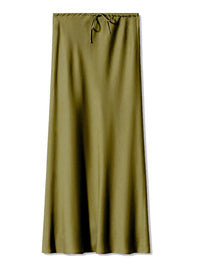 Long Satin Skirts Women Dark Green Luxury Spring Summer Maxi Straight Black Skirt Long Shining Satin Skirt Maxi Brown Ladies