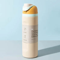 Hot-selling Stainless Steel Insulated Cups Large-capacity Portable Hand-held Sports Water Cups Car-mounted Handle Insulated Cups