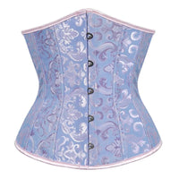 Pink Corset Underbust Top Wome Plus Size Waist Cincher Sexy Gothic Corpete Corselet Fashion Black White Red Blue Rose