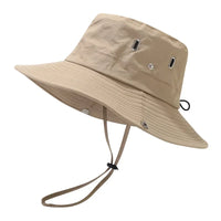 Mens Wide Brim Sun Hat Waterproof UPF50 Plus UV Protection Bucket Hat for Fishing Hiking Camping Summer Outdoor Fishing Hat